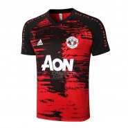 Camiseta de Entrenamiento Manchester United 20-21 Rojo