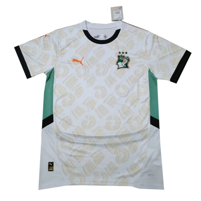 2a Equipacion Camiseta Costa de Marfil 2024 Tailandia