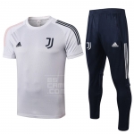 Chandal del Juventus Manga Corta 20/21 Gris