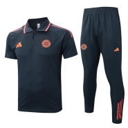 Conjunto Polo del Bayern Munich 25-26 Gris Naranja Conjunto Polo del Bayern Munich 25-26 Gris Naranja