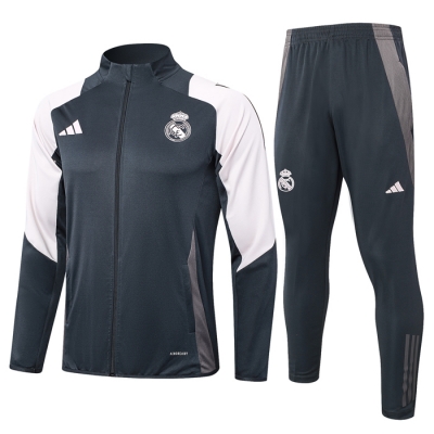 Chandal de Chaqueta del Real Madrid 2024-2025 Gris