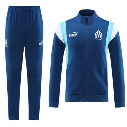 Chandal de Chaqueta del Olympique Marsella 23-24 Azul