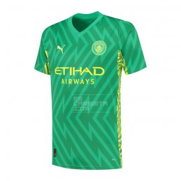 Camiseta Manchester City Portero 23-24 Verde