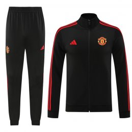 Chandal de Chaqueta del Manchester United 2024-25 Negro