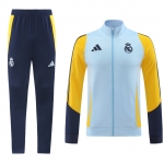 Chandal de Chaqueta del Real Madrid 24-25 Azul Claro