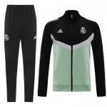 Chandal de Chaqueta del Real Madrid 24-25 Negro Verde