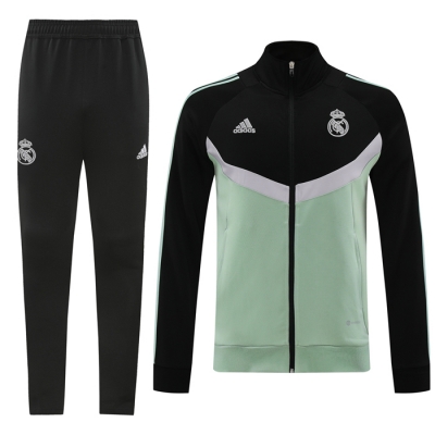 Chandal de Chaqueta del Real Madrid 24-25 Negro Verde