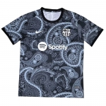 Camiseta Pre Partido del Barcelona 2024 Negro