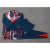 Chandal de Chaqueta del Paris Saint-Germain 24-25 Rojo y Azul