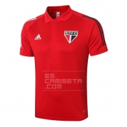 Camiseta Polo del Sao Paulo 20/21 Rojo