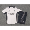 Chandal del Real Madrid Manga Corta 24-25 Rosa Claro - Pantalon Corto