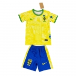 Camiseta Brasil Jesus Nino 24-25 Amarillo