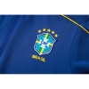 Chandal de Chaqueta del Brasil 2024-25 Azul AAA