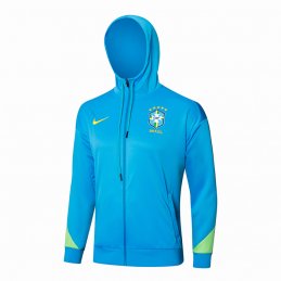 Chaqueta con Capucha del Brasil 24-25 Azul