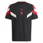 Camiseta Pre Partido del Manchester United 2024 Negro