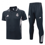 Conjunto Polo del Real Madrid 25-26 Gris Rosa Conjunto Polo del Real Madrid 25-26 Gris Rosa