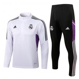 Chandal de Sudadera del Real Madrid 2022-23 Blanco