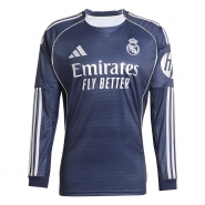 Manga Larga 2a Equipacion Camiseta Real Madrid 25-26 Manga Larga 2a Equipacion Camiseta Real Madrid 25-26