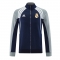 Chaqueta del Real Madrid 25-26 Negro Gris Chaqueta del Real Madrid 25-26 Negro Gris