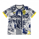 Camiseta Brasil Jesus 25-26 Gris Tailandia Camiseta Brasil Jesus 25-26 Gris Tailandia