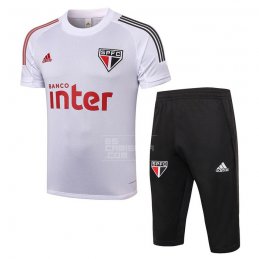 Chandal del Sao Paulo Manga Corta 2020-21 Blanco