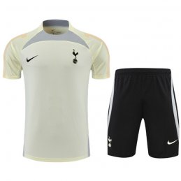 Chandal del Tottenham Hotspur Manga Corta 22-23 Beige - Pantalon Corto