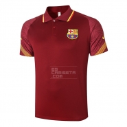 Camiseta Polo del Barcelona 20-21 Rojo