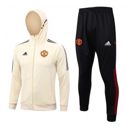 Chandal con Capucha del Manchester United 23-24 Amarillo