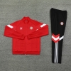 Chandal de Chaqueta del Bayern Munich 24-25 Rojo Blanco