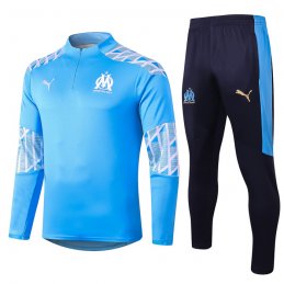 Chandal de Sudadera del Olympique Marsella 20-21 Azul