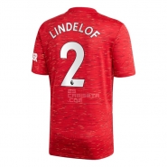 1ª Equipacion Camiseta Manchester United Jugador Lindelof 20-21