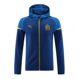 Chaqueta con Capucha del Olympique Marsella 23-24 Azul