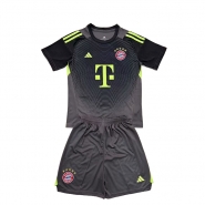 Camiseta Bayern Munich Portero Nino 25-26 Negro Camiseta Bayern Munich Portero Nino 25-26 Negro