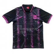 Camiseta Polo del Barcelona 2020 Negro y Rosa