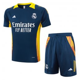 Chandal del Real Madrid Manga Corta 24-25 Azul - Pantalon Corto