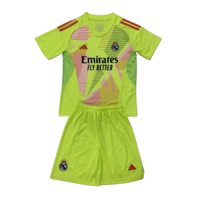 4a Equipacion Camiseta Real Madrid Portero Cuarto Nino 24-25