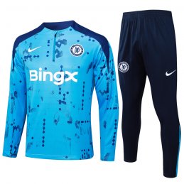 Chandal de Sudadera del Chelsea 24-25 Azul Claro