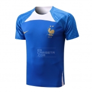 Camiseta de Entrenamiento Francia 22-23 Azul