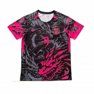 Camiseta Barcelona Dragon 25-26 Tailandia Negro Rojo Camiseta Barcelona Dragon 25-26 Tailandia Negro Rojo