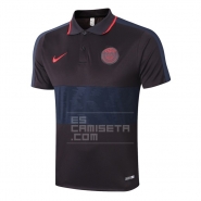 Camiseta Polo del Paris Saint-Germain 20/21 Negro Y Azul