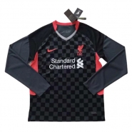 Manga Larga 3ª Equipacion Camiseta Liverpool 20-21