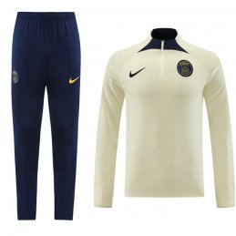 Chandal de Sudadera del Paris Saint-Germain 2023-24 Amarillo