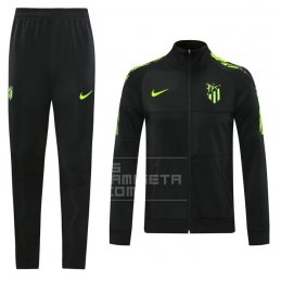 Chandal de Chaqueta del Atletico Madrid 20/21 Negro