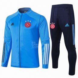 Chandal de Chaqueta del Ajax 2020-21 Azul