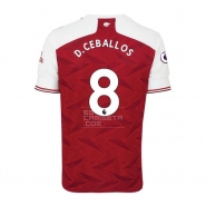 1ª Equipacion Camiseta Arsenal Jugador D.Ceballos 20-21