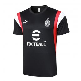 Camiseta de Entrenamiento AC Milan 23-24 Negro