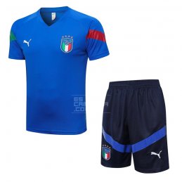 Chandal del Italia Manga Corta 2022-23 Azul - Pantalon Corto