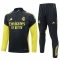 Chandal de Sudadera del Real Madrid 25-26 Negro Amarillo Chandal de Sudadera del Real Madrid 25-26 Negro Amarillo