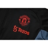 Chandal de Chaqueta del Manchester United 24-25 Negro y Gris