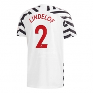 3ª Equipacion Camiseta Manchester United Jugador Lindelof 20-21